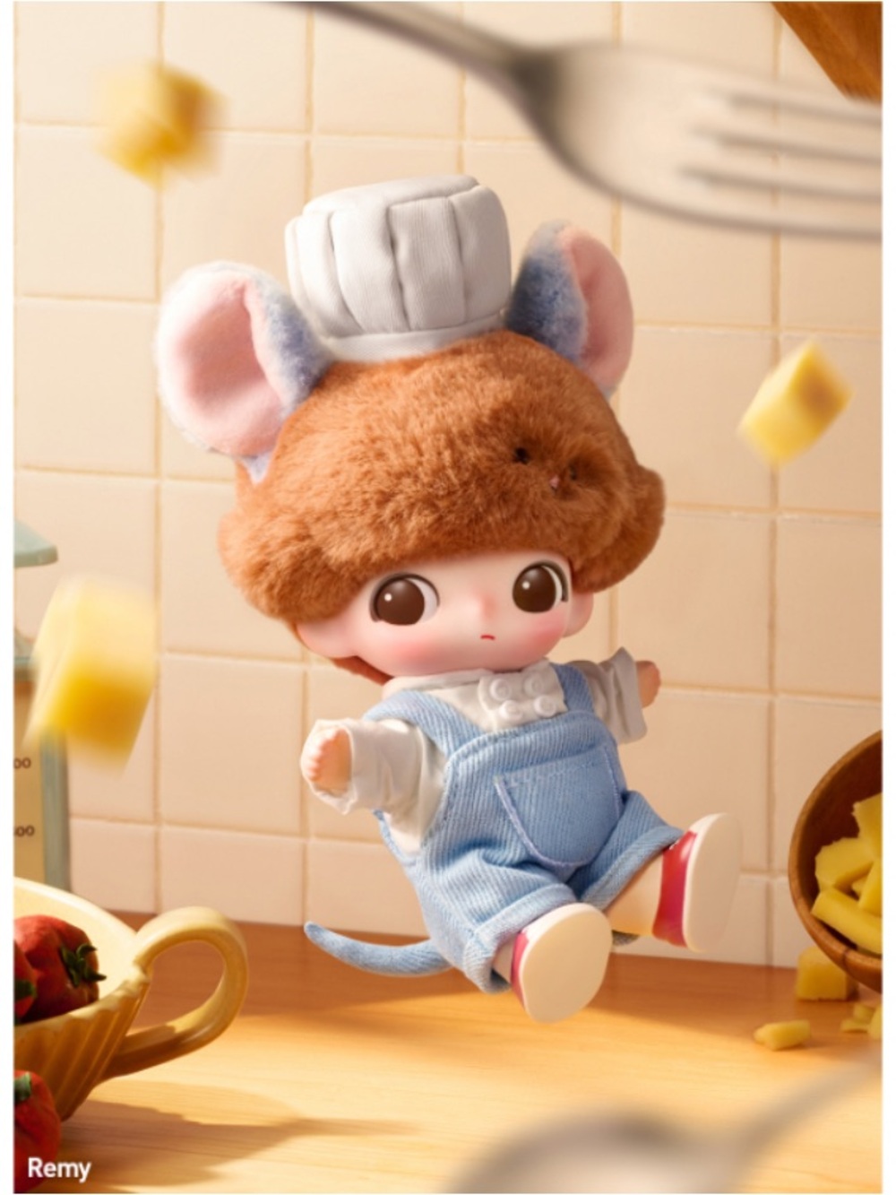 REMY
Pop Mart Dimoo World x Pixar 
Vinyl plush pendant doll